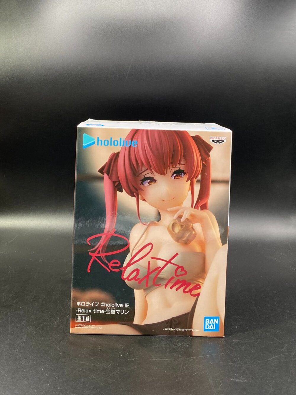 Hololive Houshou Marine Figure Relax Time Banpresto New Sealed